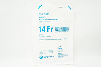 CareFusion T60C AirLife Tri-Flo Suction Cath. with Control Port, 14Fr.